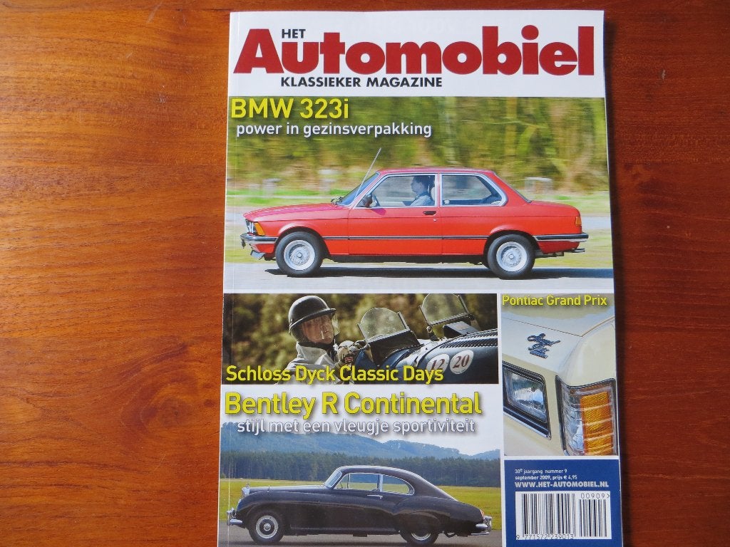 Het Automobiel 9 2009 BMW 323i Bentley R Continental Pontiac, Ophalen of Verzenden, Nieuw, BMW