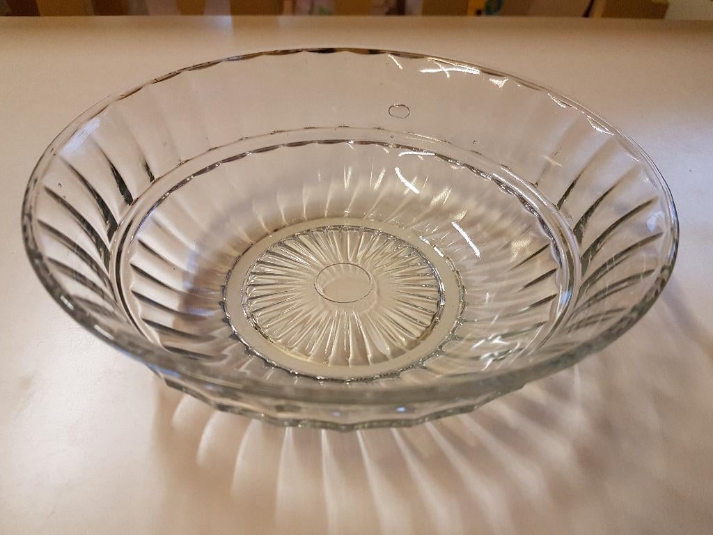 Leerdam Glas Copier Neerlandia Kleurloos Nestschaal 3 stuks, Ophalen of Verzenden