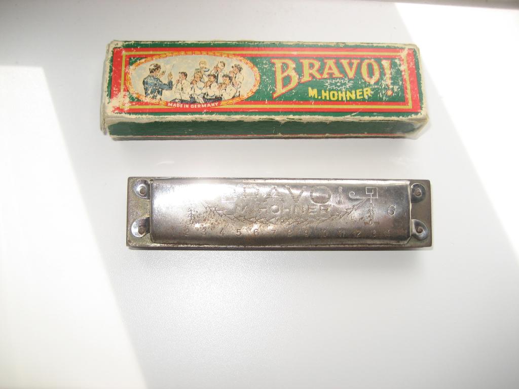 mondharmonica m hohner, Muziek en Instrumenten, Blaasinstrumenten | Mondharmonica's, Ophalen, Gebruikt, C-mondharmonica