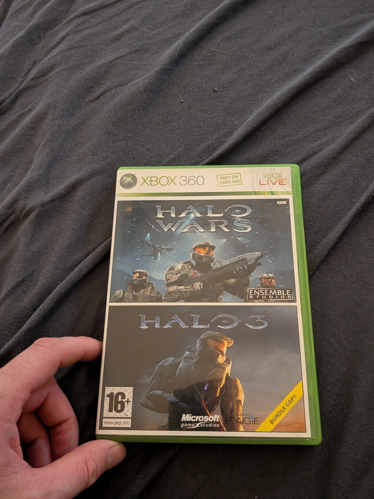 Halo Wars & Halo 3 - Xbox 360 Bundle, Gebruikt, Ophalen of Verzenden, 3 spelers of meer, Strategie en Constructie
