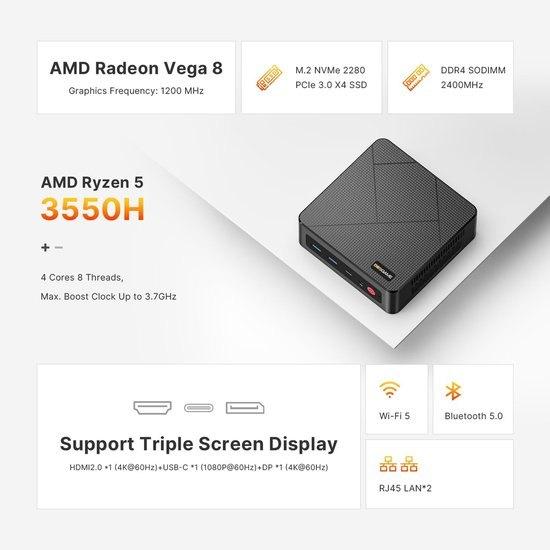 Mini PC – Mini Computer – Compacte PC – Desktop – Micro PC, Corvance B.V., Verzenden, Nieuw, Corvancebol@gmail.com