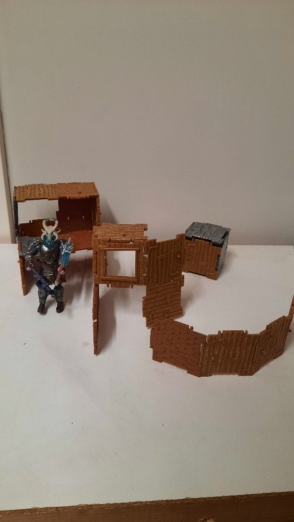 Fortnite Ragnarok figuur met bouwset, Verzamelen, Ophalen of Verzenden, Gebruikt