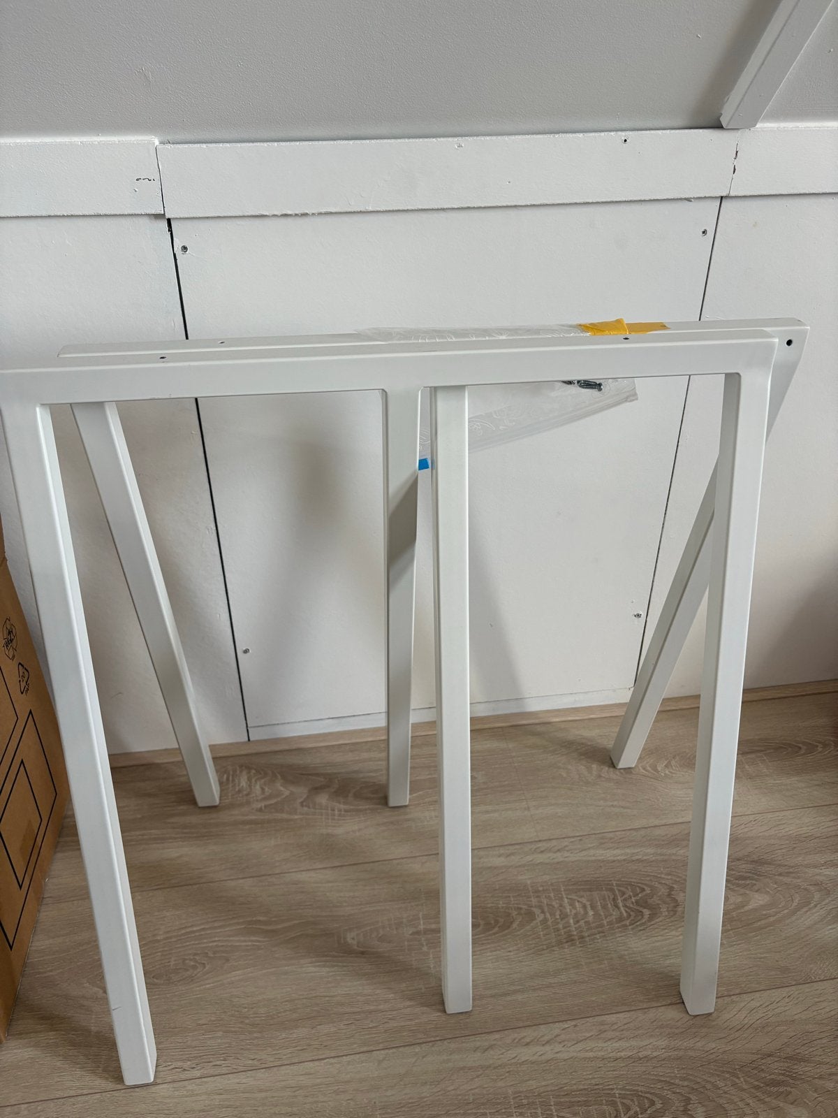 Hay Loop Stand tafel frame 72 wit, Ophalen, 55 tot 75 cm, Zo goed als nieuw, 60 cm of meer