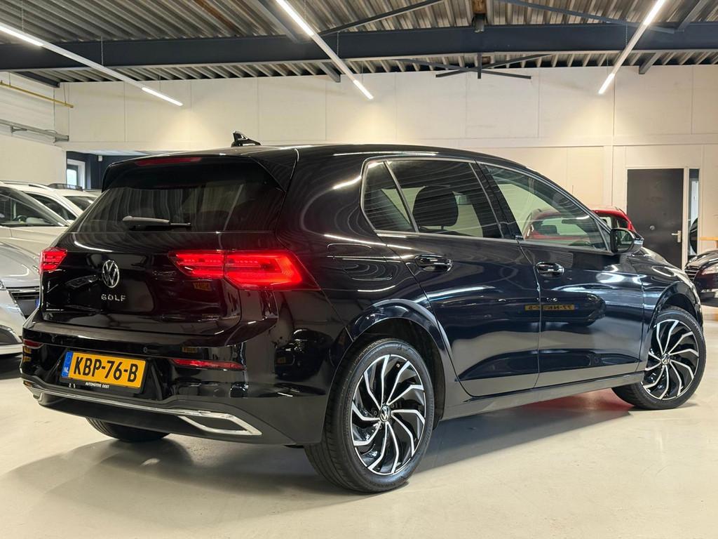 Volkswagen GOLF 1.5 eTSI Active 2021 ACC|Headup|Automaat!, Stof, 4 cilinders, 150 pk, Zwart