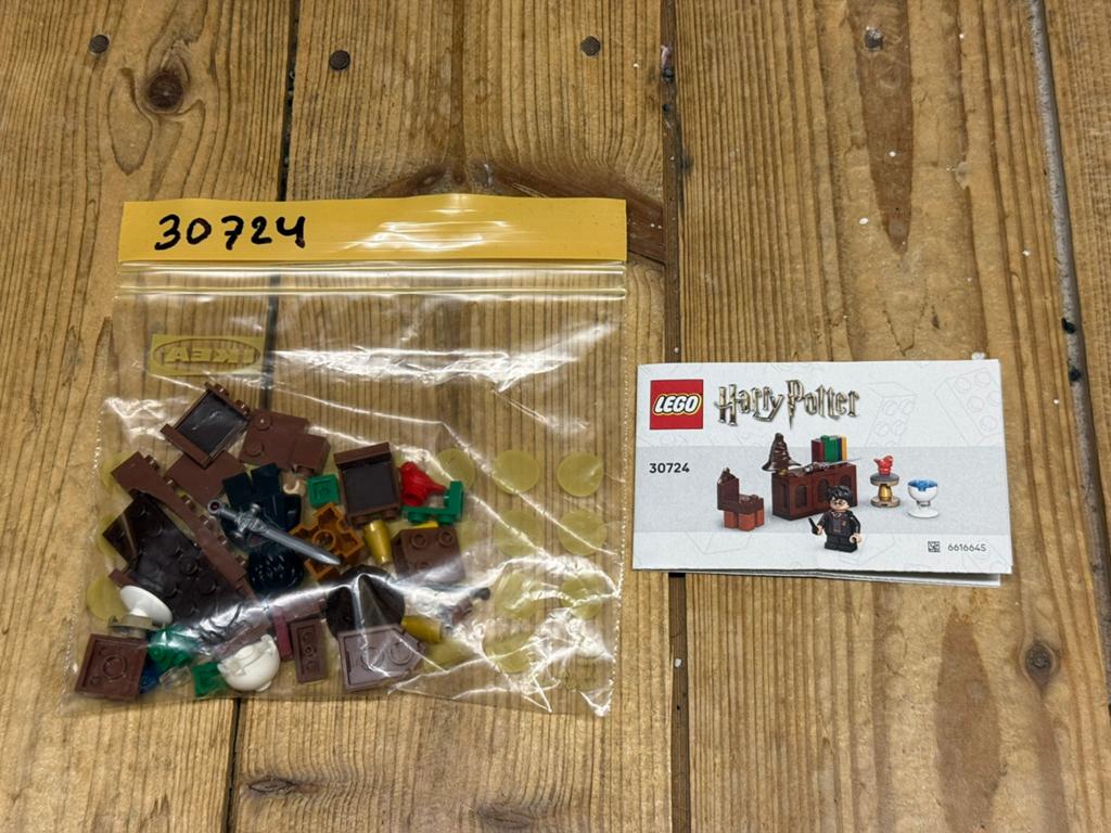 3x - LEGO 30724 - Perkamentus kantoor met Harry - 1x gebouwd, Kinderen en Baby's, Speelgoed | Duplo en Lego, Gebruikt, Lego, Harry Potter