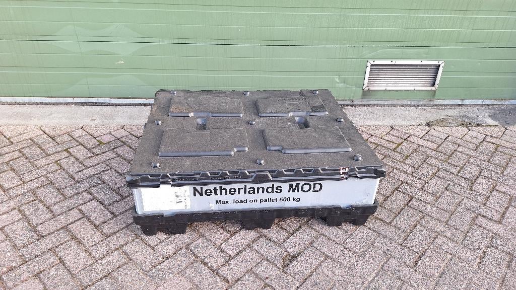 exportbox exportkrat kunststof 100x120 cm opvouwbaar, Doe-het-zelf en Verbouw, Kratten en Dozen, Ophalen, Gebruikt, 100 cm of meer