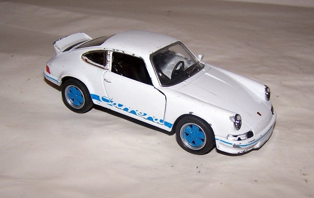 Mooi model Porsche Carrera. Izgs., Ophalen of Verzenden, Gebruikt, Auto, Overige merken