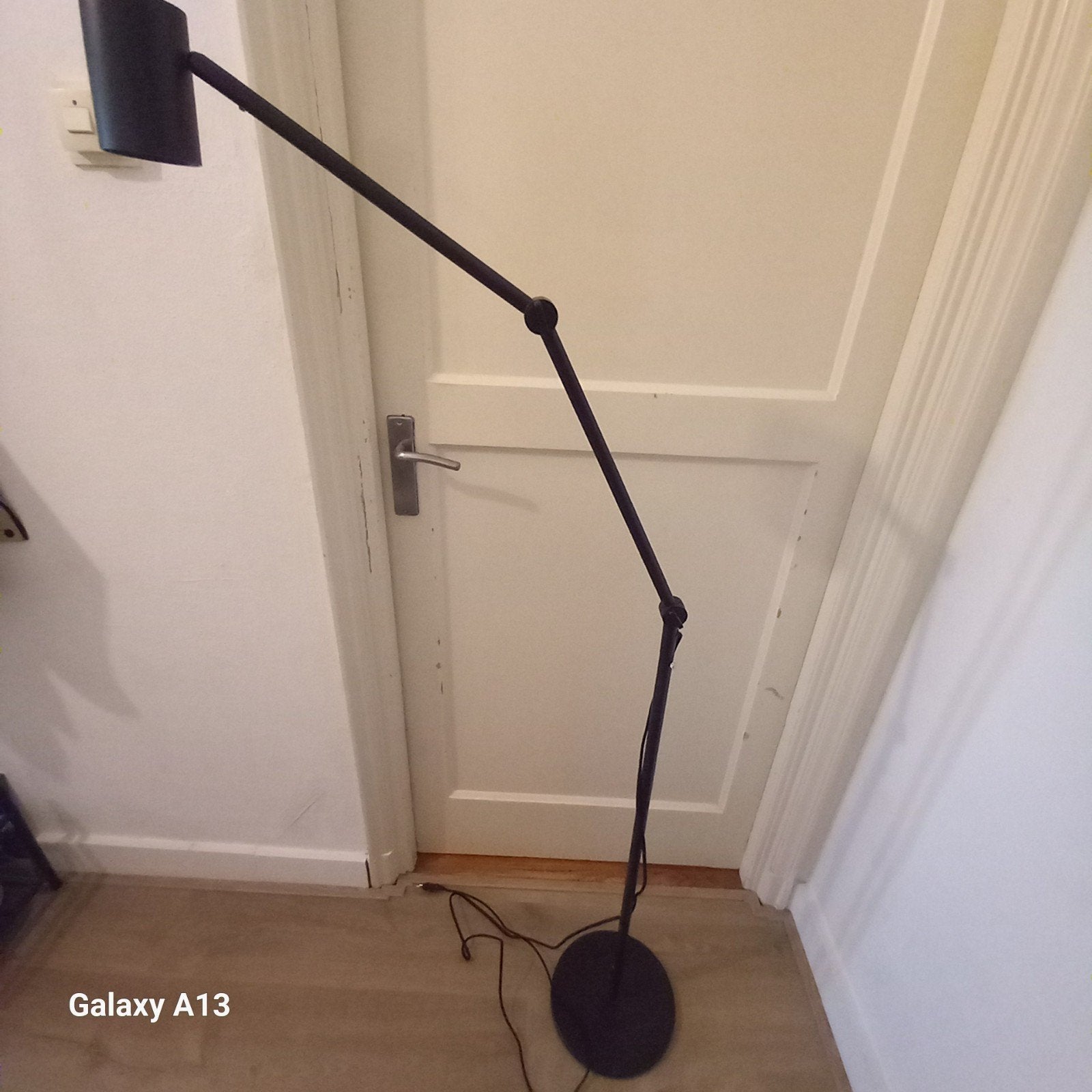 IKEA NYMÅNE Staande/leeslamp, antraciet, Ophalen, Gebruikt, GU10, Metaal