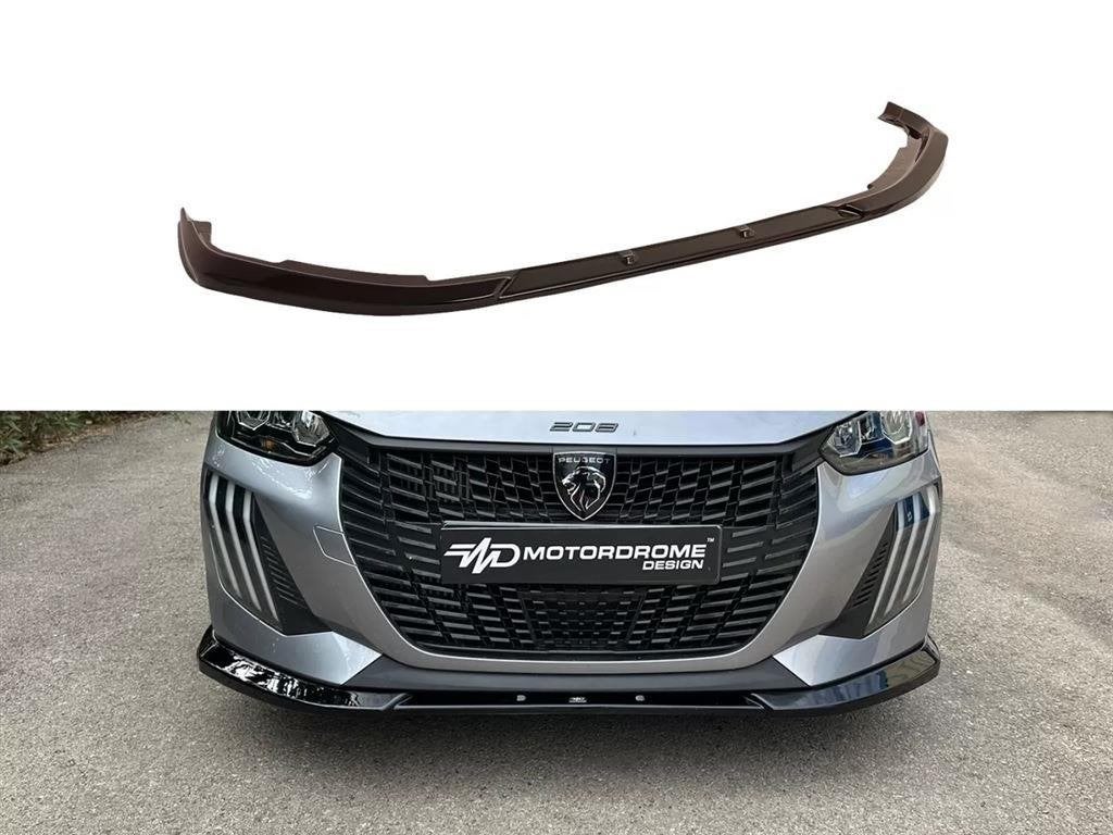 Peugeot 208 MK2 Facelift - Voorbumper spoiler, Auto diversen, Tuning en Styling, Ophalen of Verzenden, MJ-Carstyling, Info@mj-carstyling.net