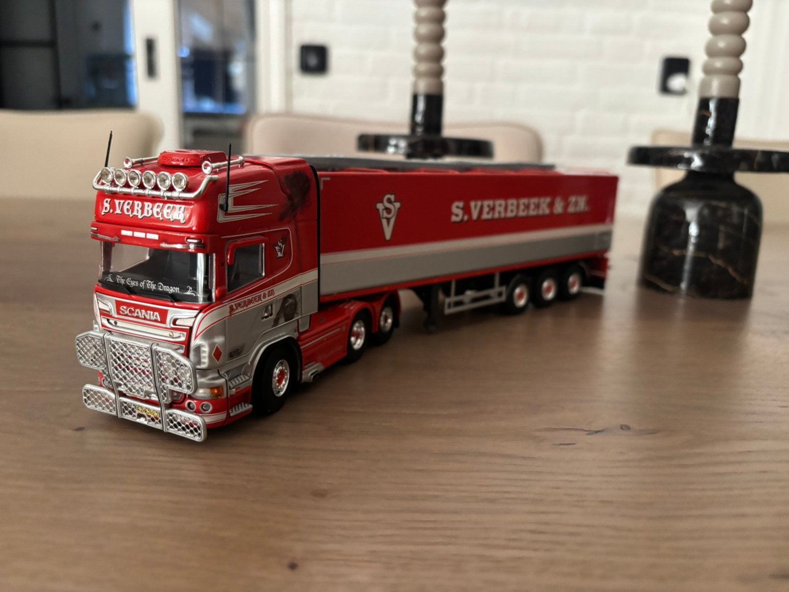 Tekno scania r730 s verbeek, Ophalen of Verzenden, Zo goed als nieuw, Bus of Vrachtwagen, Tekno