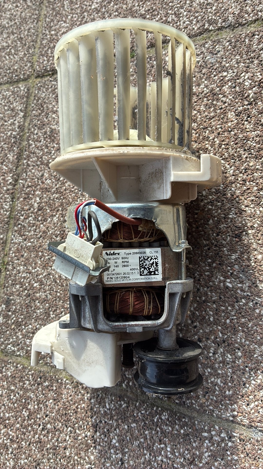 Motor aeg droger, Witgoed en Apparatuur, Ophalen, Gebruikt, Luchtafvoer