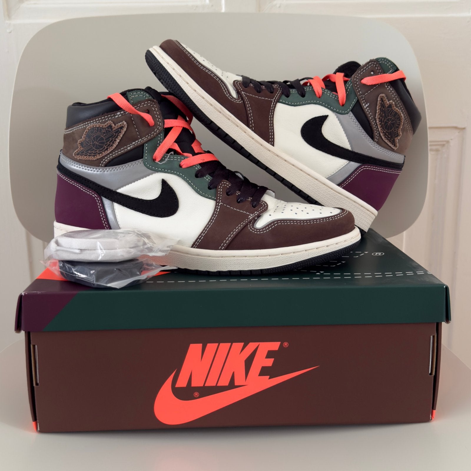 Nike Air Jordan 1 High Hand Crafted | EU 42,5, Kleding | Heren, Overige kleuren, Ophalen of Verzenden, Sneakers of Gympen, Zo goed als nieuw