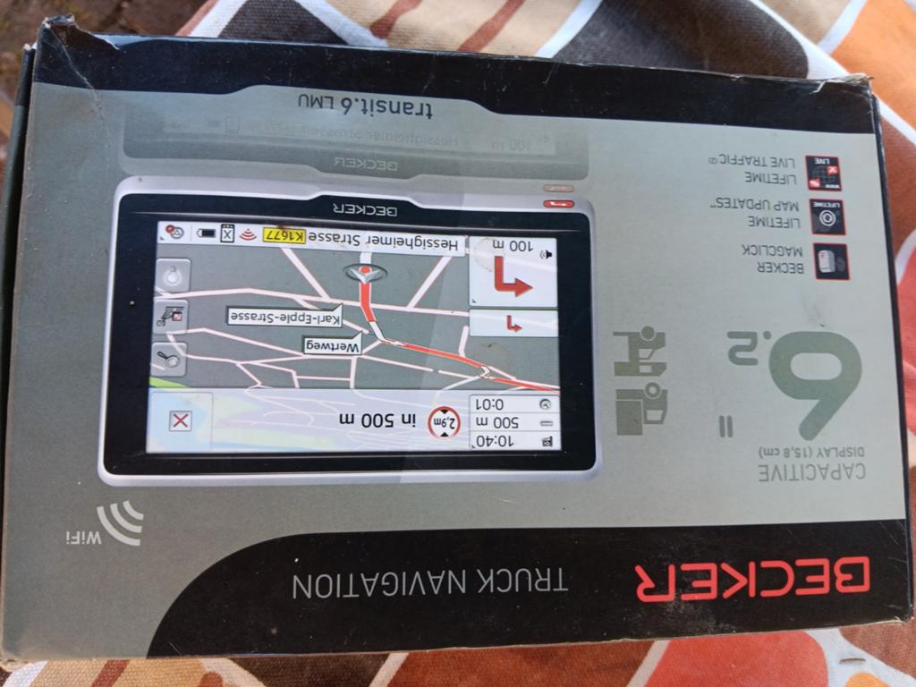 Becker Transit.6 LMU Truck Navigatie GPS, Ophalen of Verzenden, Gebruikt