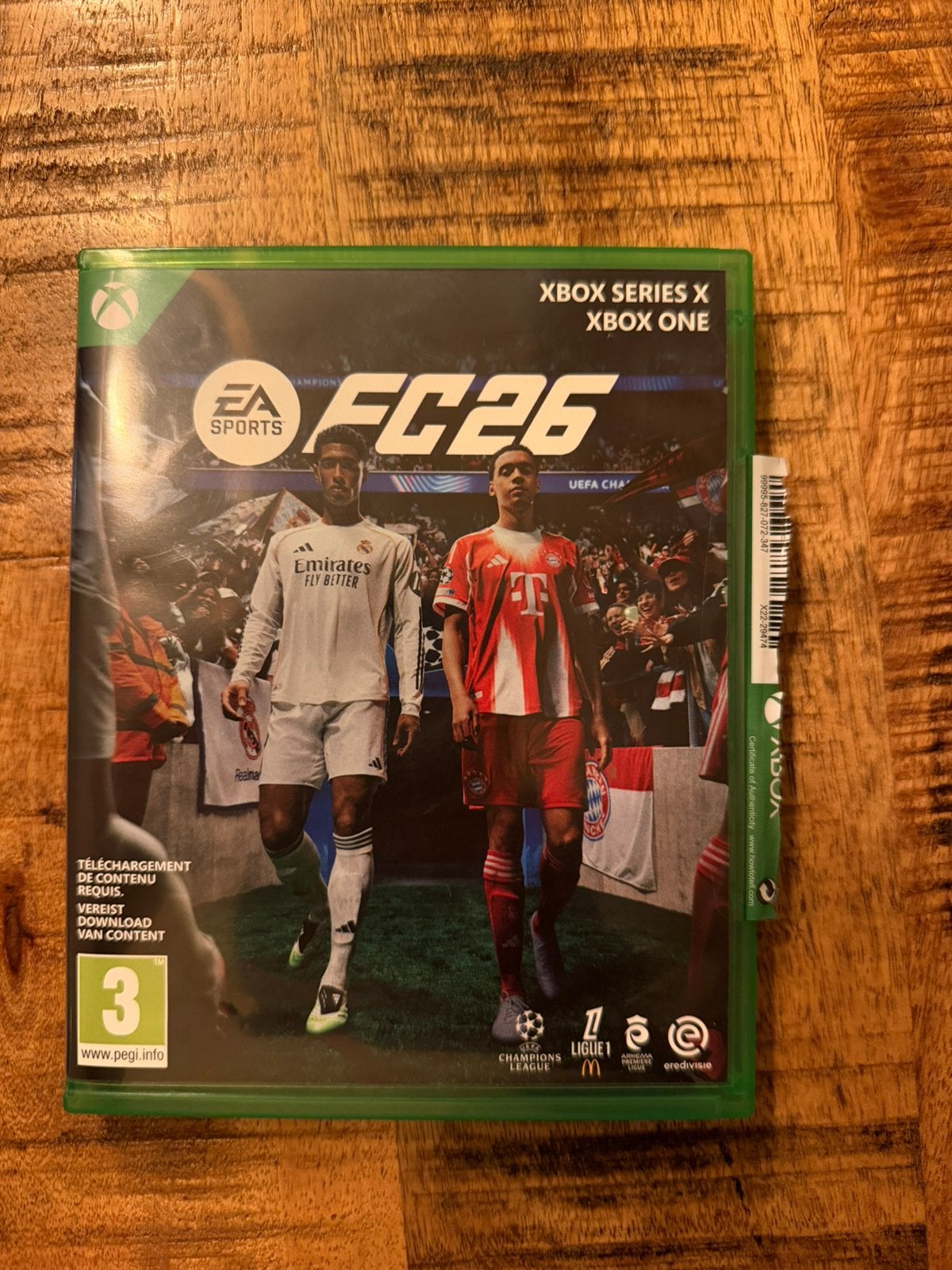 FC26 z.g.a.n. Xbox series X & S en Xbox One