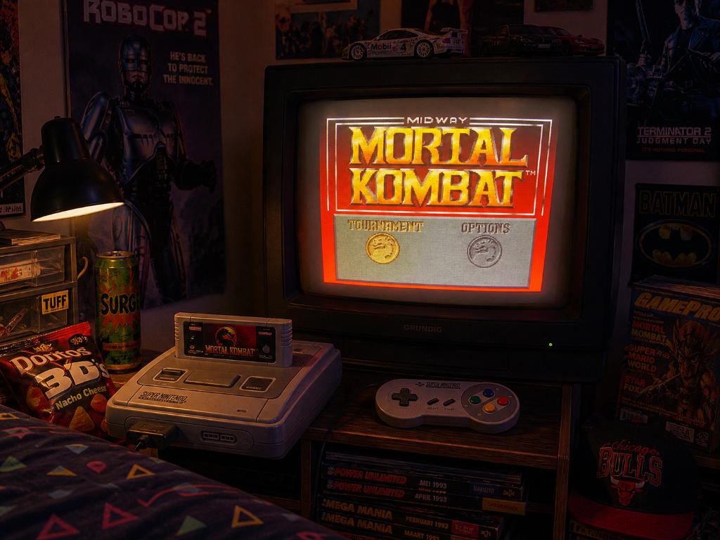 SNES - Mortal Kombat - Cart, Gebruikt, Vanaf 18 jaar, Vechten, 2 spelers