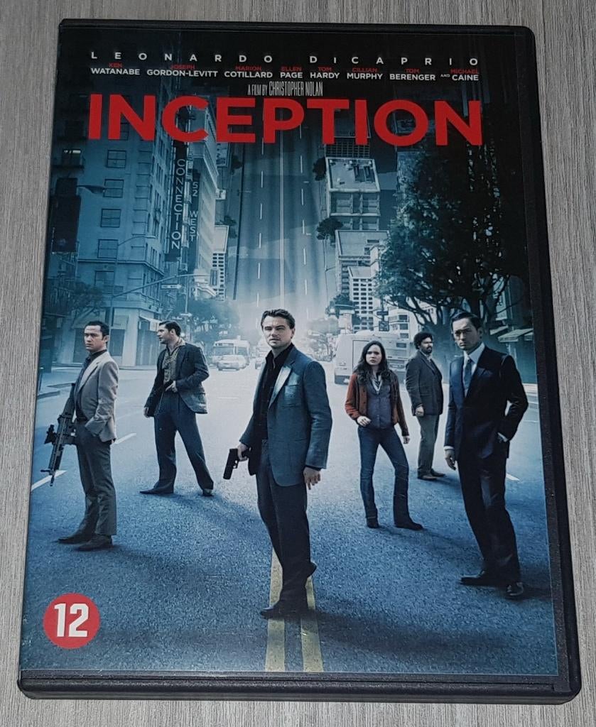 DVD Inception, Vanaf 12 jaar, Ophalen of Verzenden, Zo goed als nieuw, Actiethriller