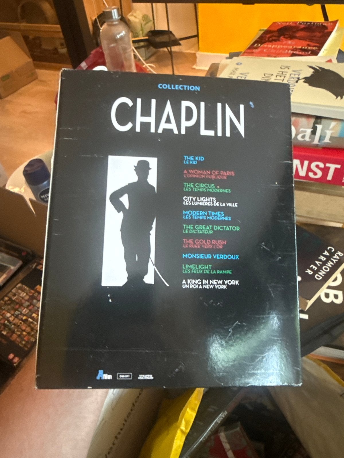 Chaplin Collection DVD Boxset - 8 Klassieke Films, Cd's en Dvd's, Alle leeftijden, Nederlands, Ophalen of Verzenden, Gebruikt