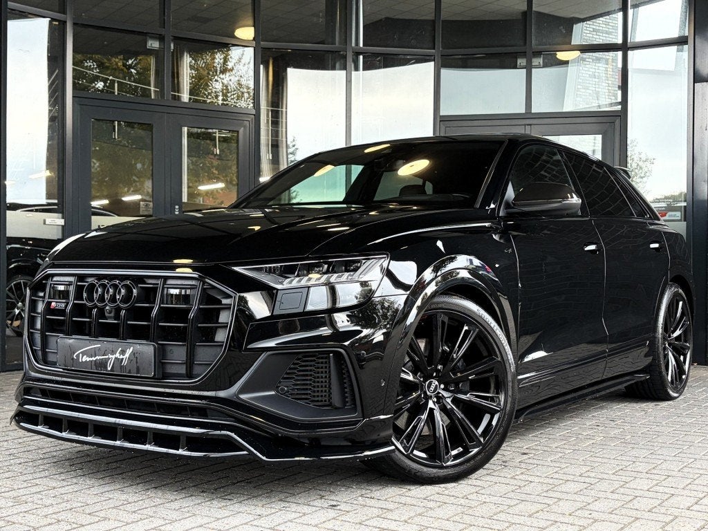 Audi SQ8 4.0 TFSI Q. S-ZETELS - PANO - 23 INCH - TREKH., Automaat, Gebruikt, 2245 kg, 508 pk