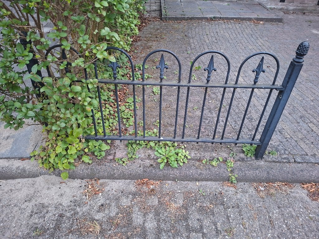 Ijzeren tuinhekje, Ophalen, Gebruikt, IJzer, Sierhekwerk