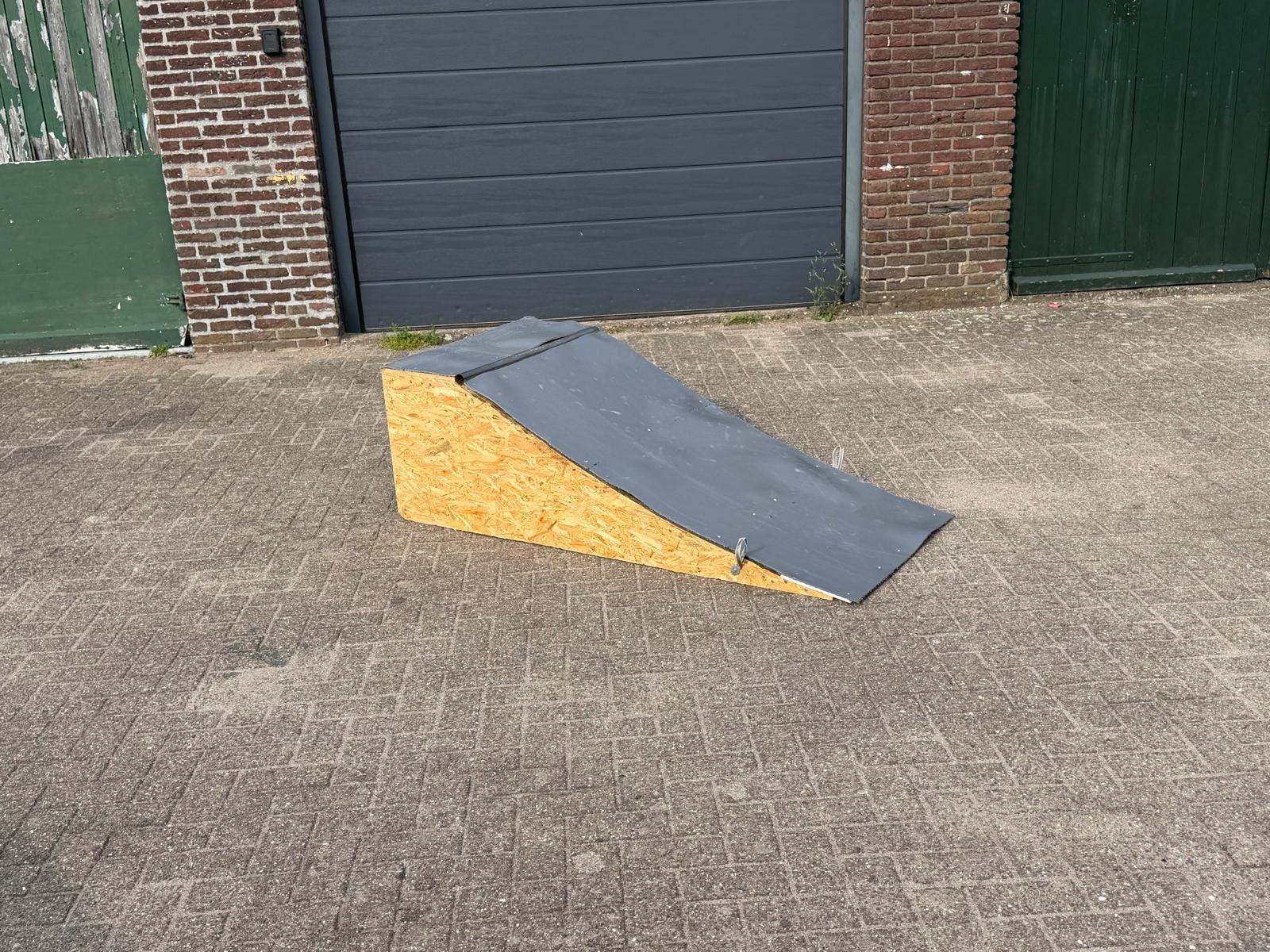 Skateramp, Ophalen, Gebruikt