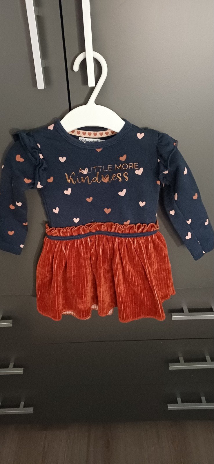 Nieuw jurkje maat 68 van Dirkje, Kinderen en Baby's, Babykleding | Maat 68, Meisje, Jurkje of Rokje, Dirkje, Nieuw