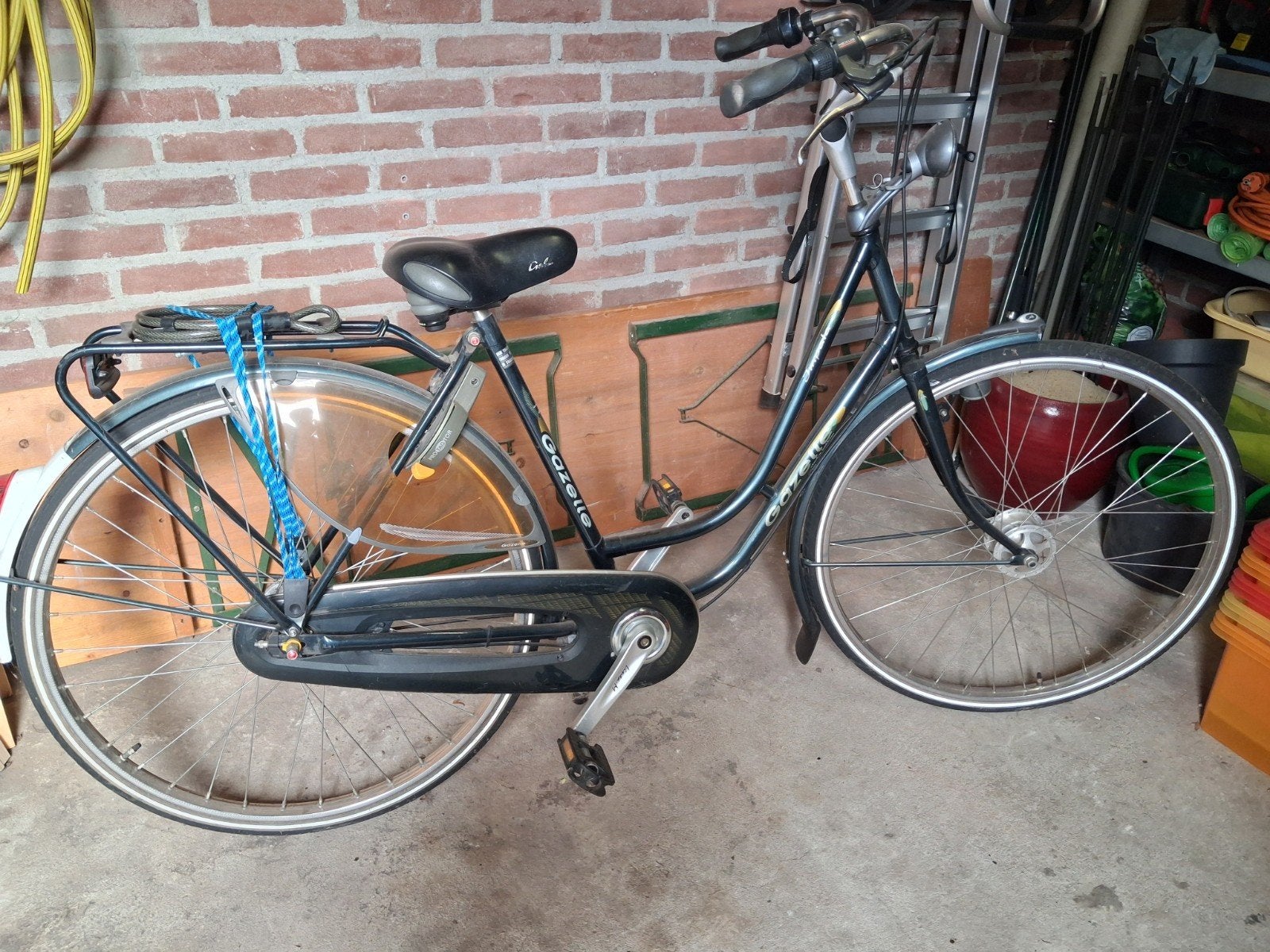 gazelle fiets, Ophalen