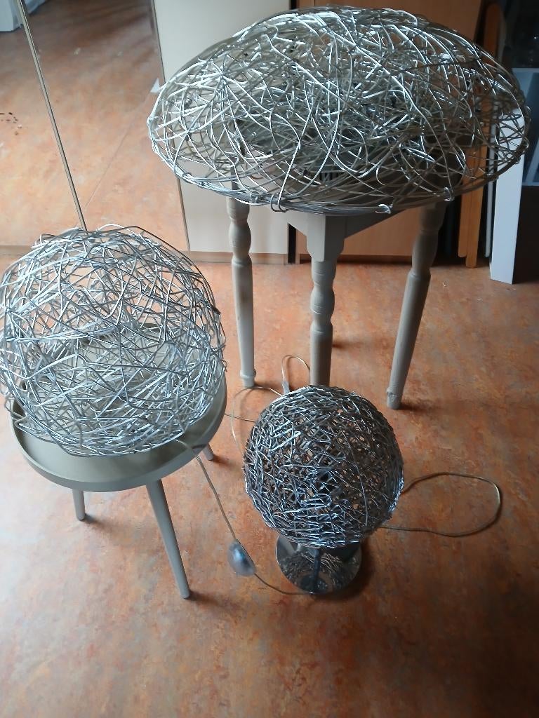 Plafonniere en schemerlampen, Ophalen, Zo goed als nieuw, Metaal, Design