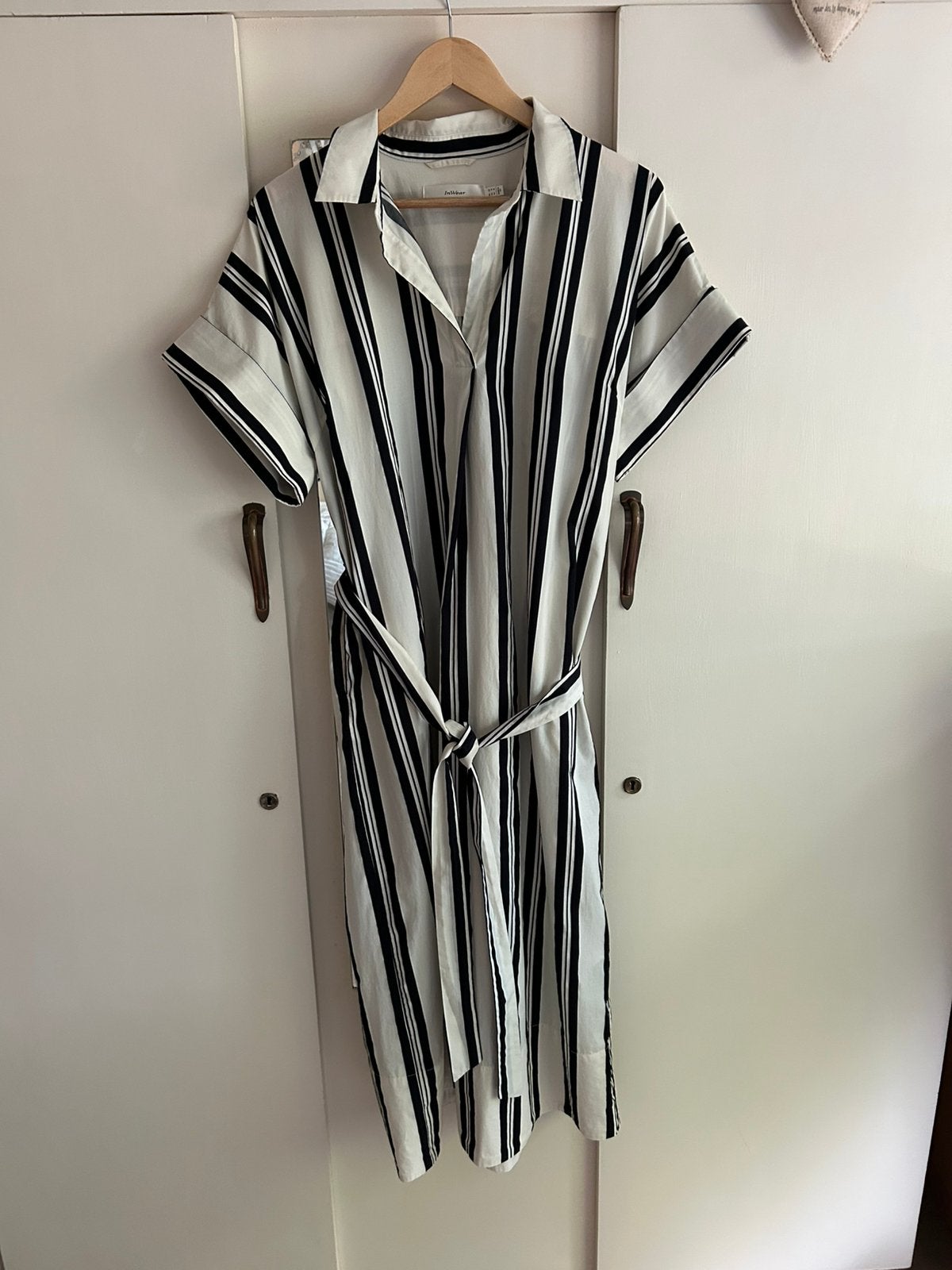 Prachtige jurk als nieuw InWear 42, Kleding | Dames, Jurken, Ophalen of Verzenden, Zo goed als nieuw, Maat 42/44 (L), Onder de knie
