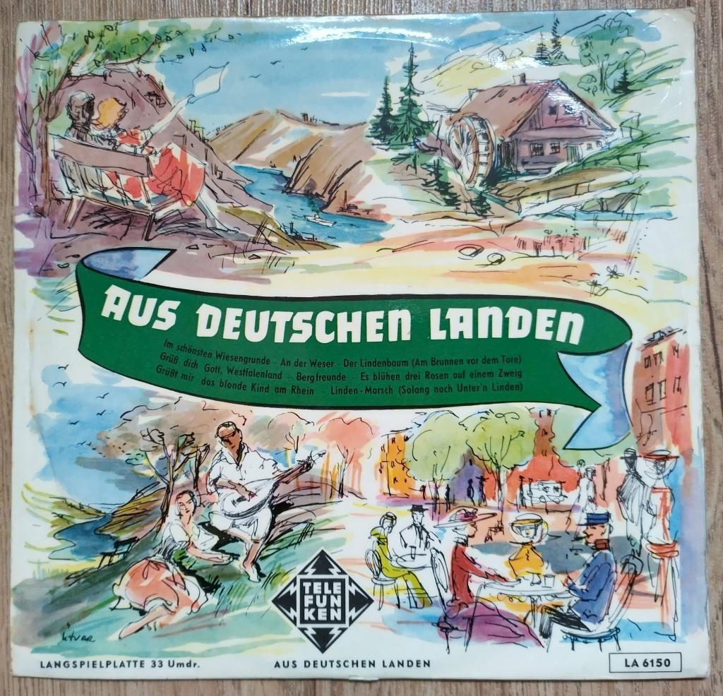 10" LP Benno Kusche - Aus Deutschen Landen Duitsland, Originele persing, Ophalen of Verzenden, Gebruikt, 10 inch