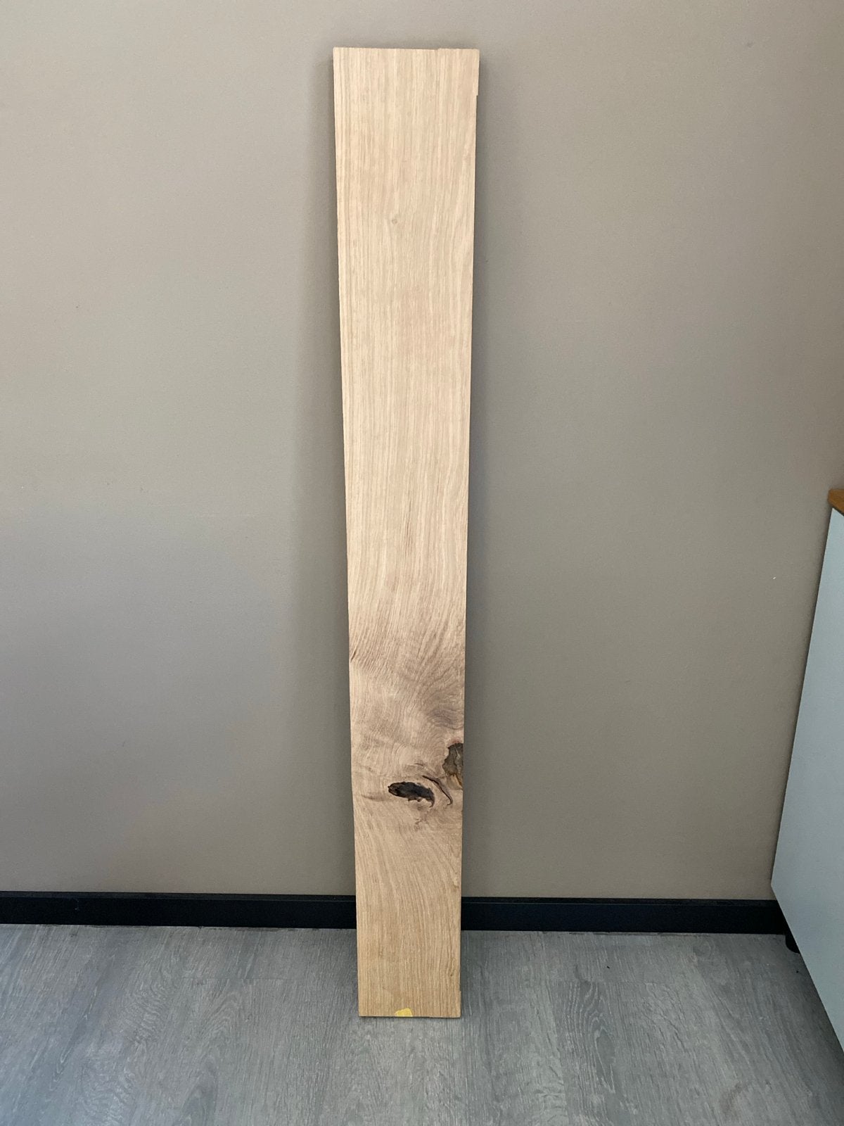 Prachtige nieuwe dikke eikenplank voor koffiecorner/keuken, Doe-het-zelf en Verbouw, Hout en Planken, Eiken, Nieuw, Ophalen of Verzenden