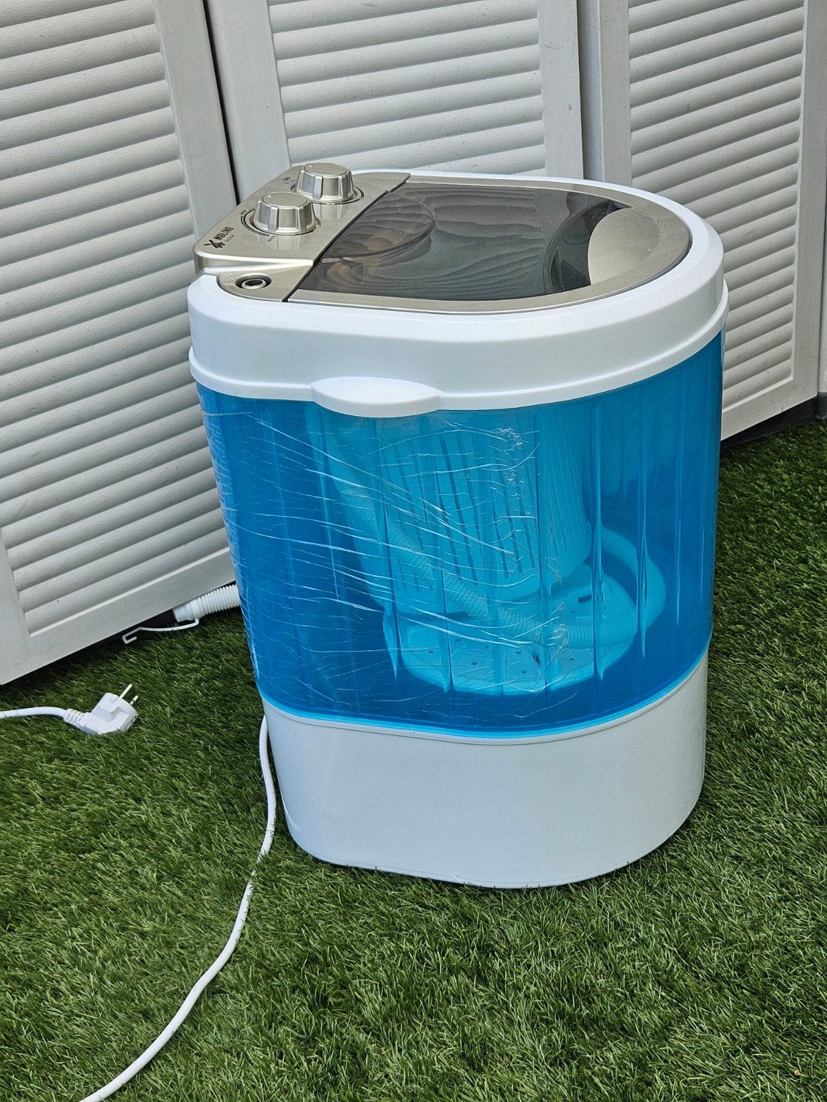 Molino Mini Wasmachine - 3 kg capaciteit, compleet, Minder dan 4 kg, Ophalen of Verzenden, Minder dan 1200 toeren, Minder dan 85 cm