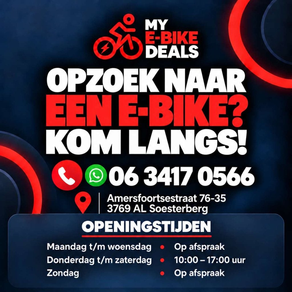 MY E-BIKE DEALS: OP ZOEK NAAR EEN E-BIKE?!  KOM LANGS!, Overige merken, -, Ophalen of Verzenden, Zo goed als nieuw