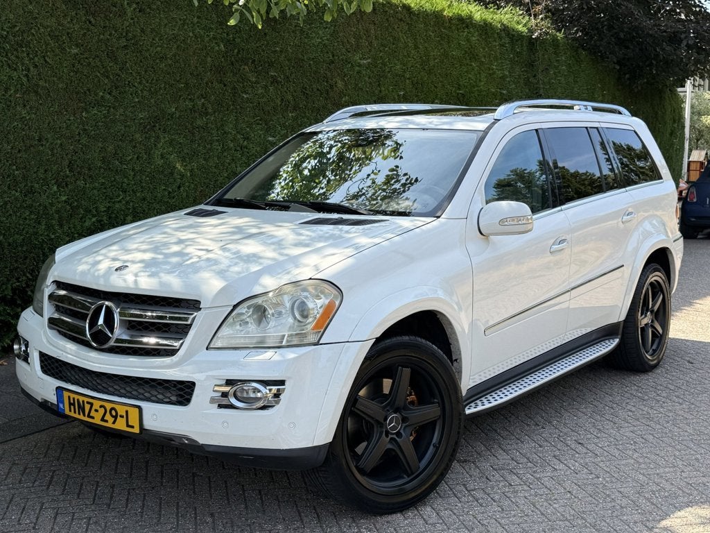 Mercedes-Benz GL-550 4 MATIC AIRCO/XENON/SCHUIFDAK 7 PERS BO, Automaat, 5461 cc, Wit, Leder