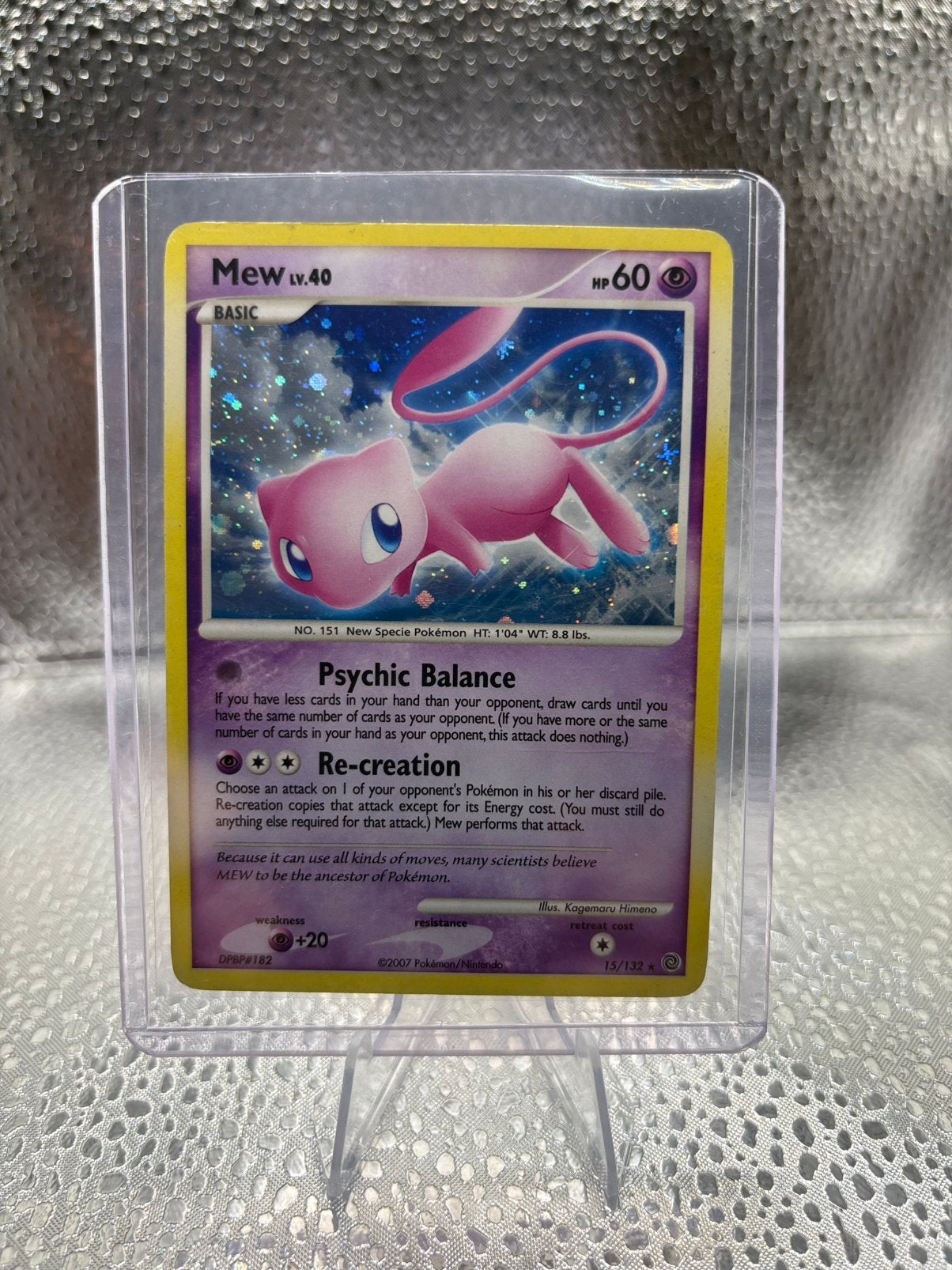 Mew Lv.40 (SW 15) Secret Wonders - Singles (HOLO), Ophalen of Verzenden, Gebruikt, Losse kaart