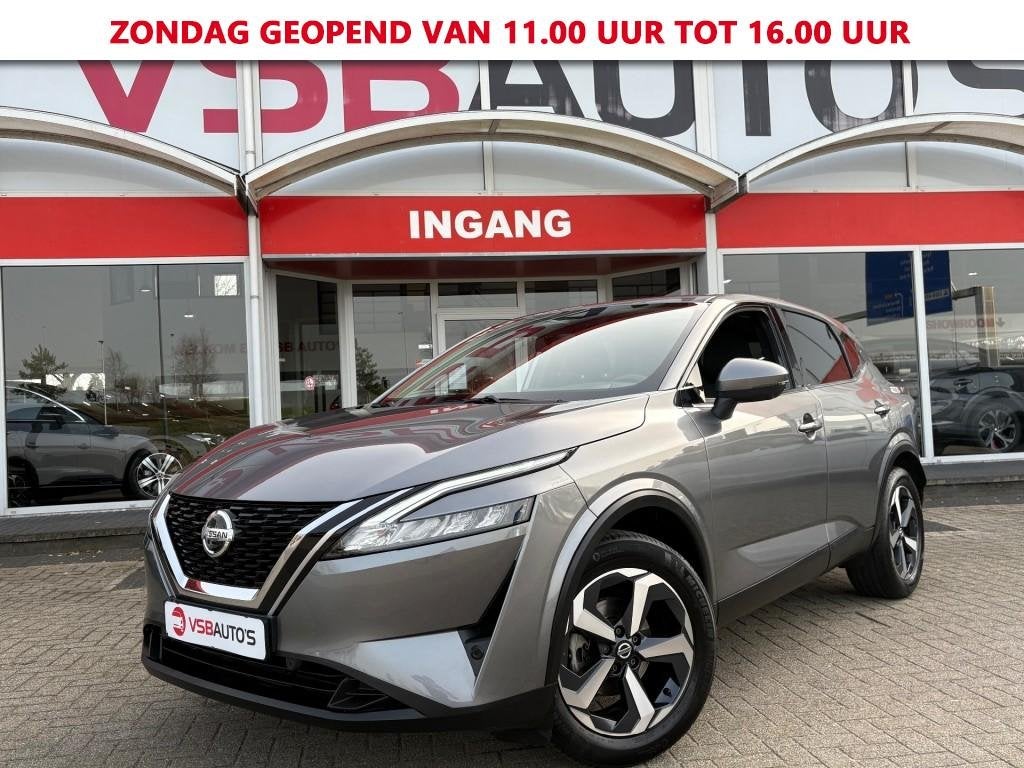 Nissan QASHQAI 1.3 MHEV AUT. 158PK LED NAVIGATIE 360-CAMERA, Auto's, Automaat, Gebruikt, Huisgarantie, USB