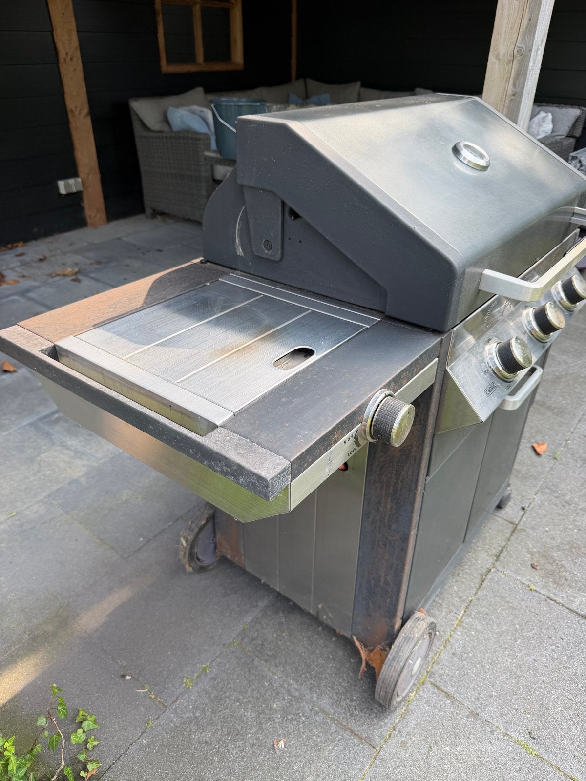 Cadac Meridian 3 Gasbarbecue met zijbrander, Ophalen, Gebruikt