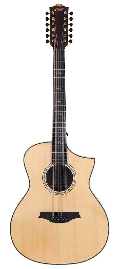 Bromo BAT4CE12 Tahoma Series 12-Snarige Gitaar, ., Nieuw, Ophalen of Verzenden, .