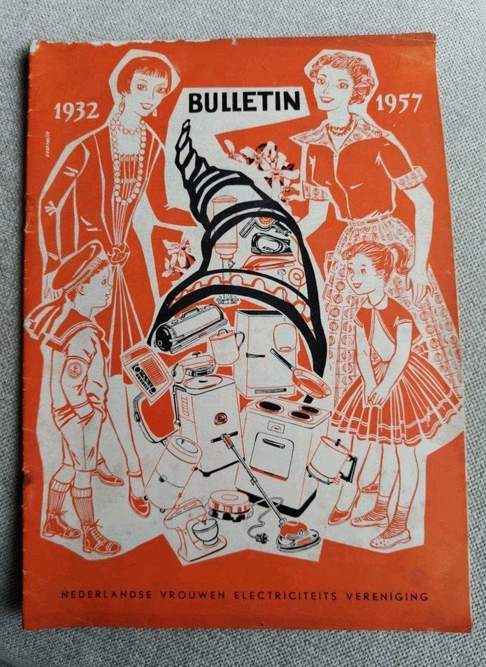 1957, PHILIPS LICHT, STOFZUIGER, ERRES, VERWARMING, Ophalen of Verzenden, 1940 tot 1960, Tijdschrift