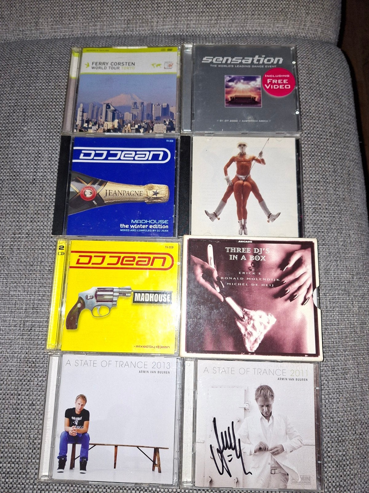 Diverse Dance & Trance CD's: Ferry Corsten, DJ Jean, Armin, Gebruikt, Dance, Ophalen of Verzenden, Inclusief doosje