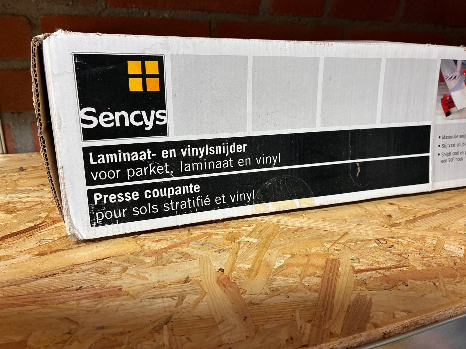 Laminaat- en vinylsnijder - Zo goed als nieuw, Ophalen, Zo goed als nieuw, Snijgereedschap, Overige merken