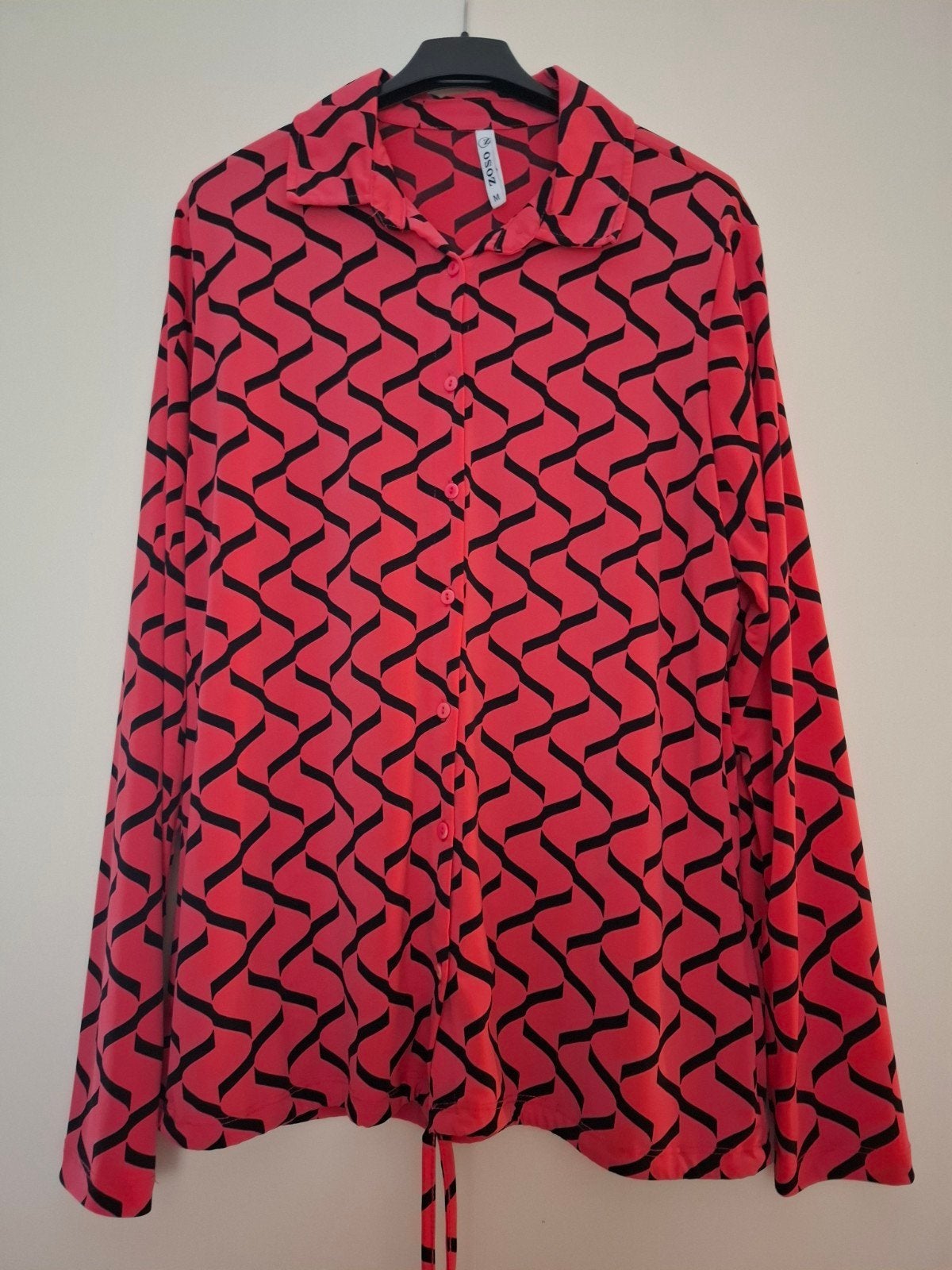 Zoso Blouse Maat M - Stijlvol en Comfortabel, Maat 38/40 (M), Ophalen of Verzenden, Zo goed als nieuw, Rood