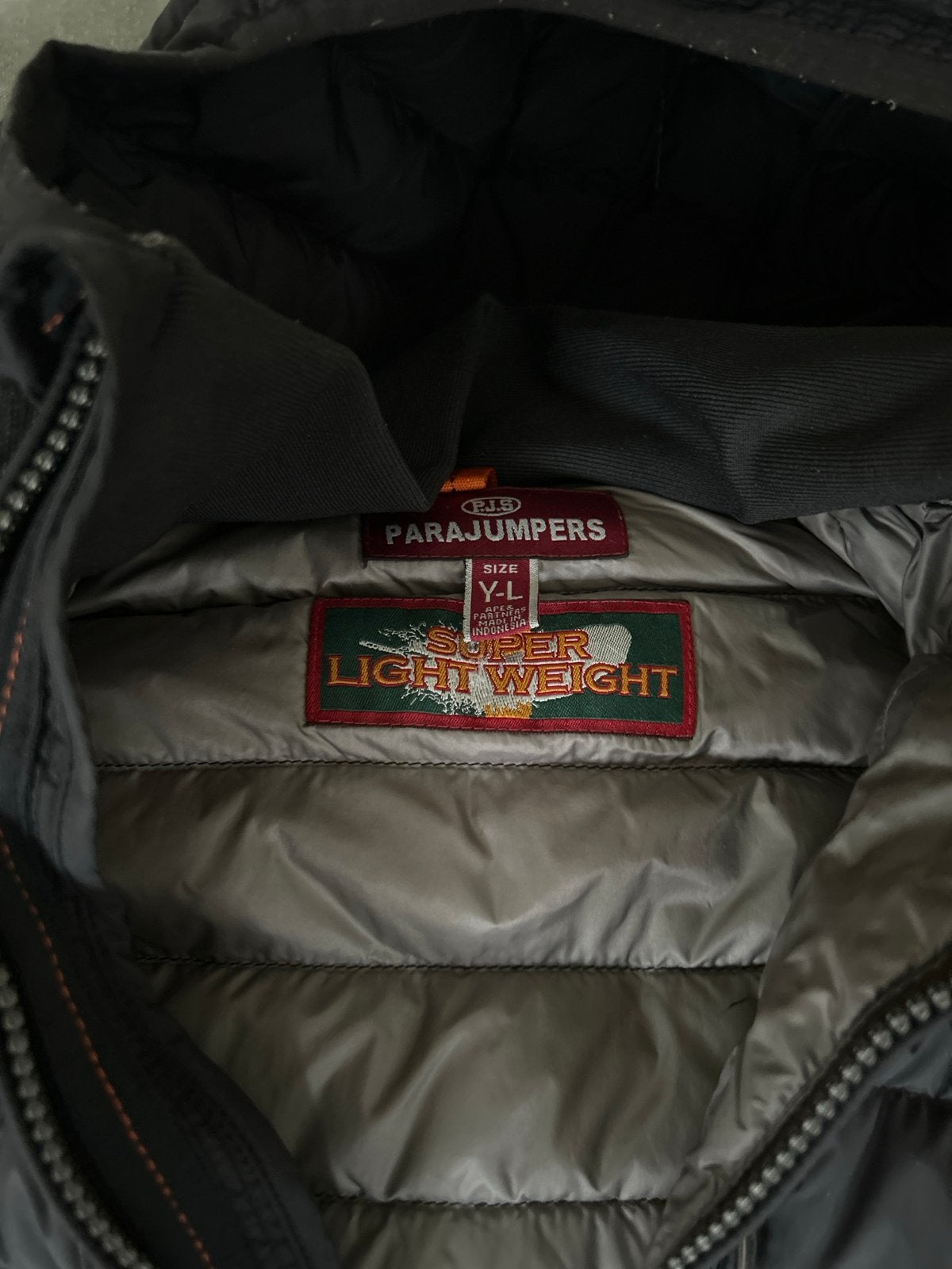 Parajumpers Super Lightweight donsjack - Maat Y-L, Ophalen of Verzenden, Zo goed als nieuw, Overige maten, Zwart