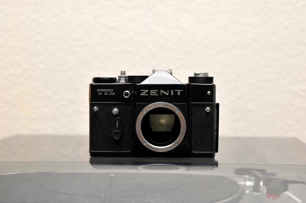 Zenith TTL, Audio, Tv en Foto, Fotocamera's Analoog, Ophalen of Verzenden, Gebruikt, Spiegelreflex, Overige Merken