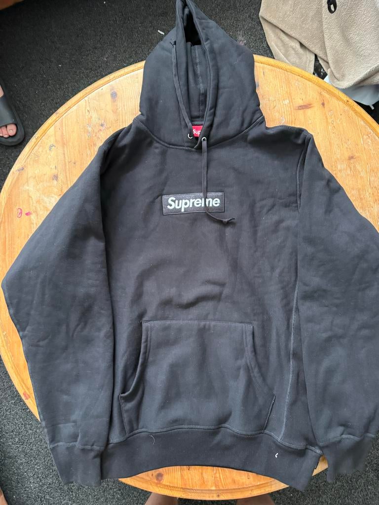 Supreme Hoodie Zwart Maat L - Nieuwstaat, Ophalen of Verzenden, Nieuw