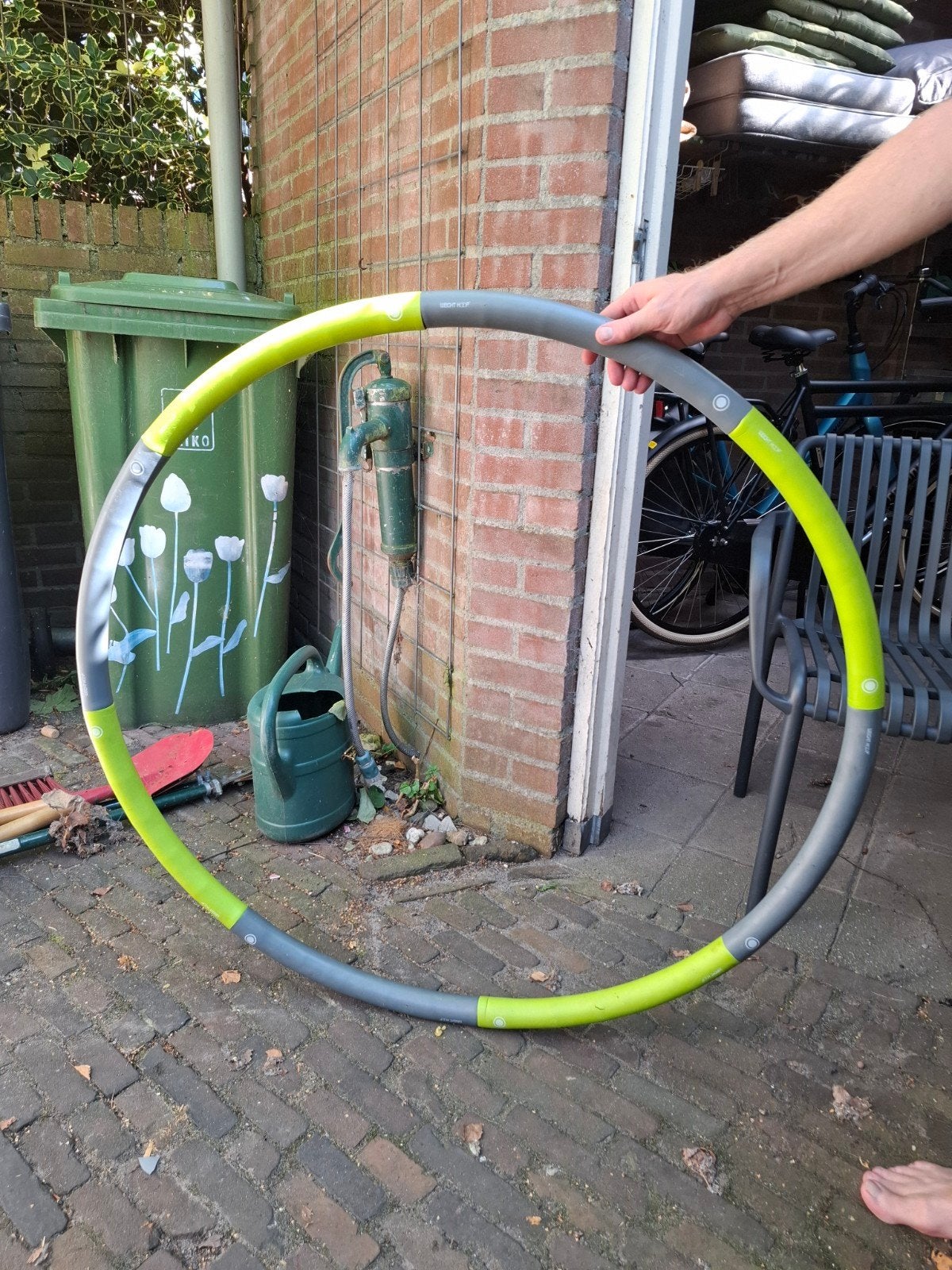verzwaarde hoepel, Sport en Fitness, Ophalen, Gebruikt, Buik, Overige typen