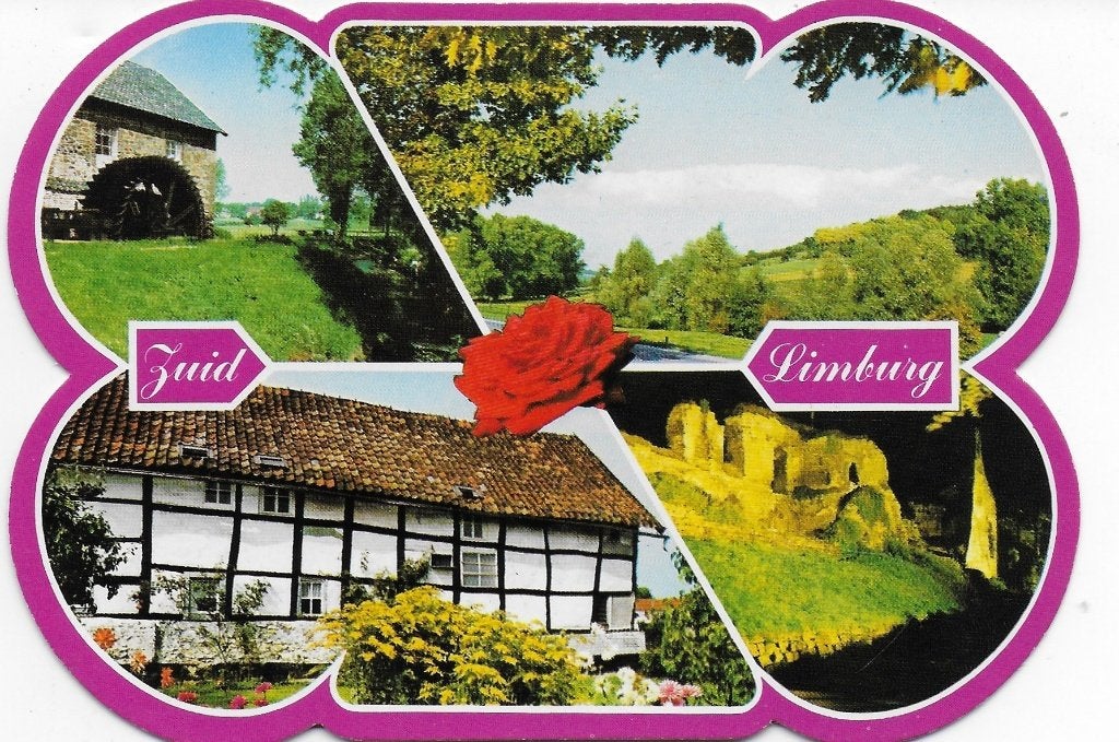 Zuid Limburg Ongelopen Ansichtkaart ( B5180 ), Ophalen of Verzenden, 1980 tot heden, Ongelopen, Limburg