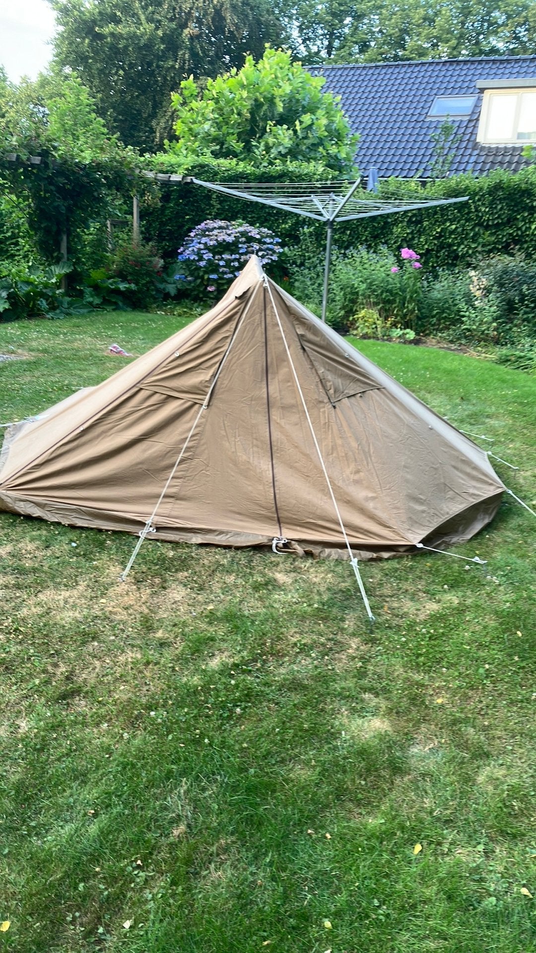 Tent, Caravans en Kamperen, Ophalen, Gebruikt, Tot en met 2