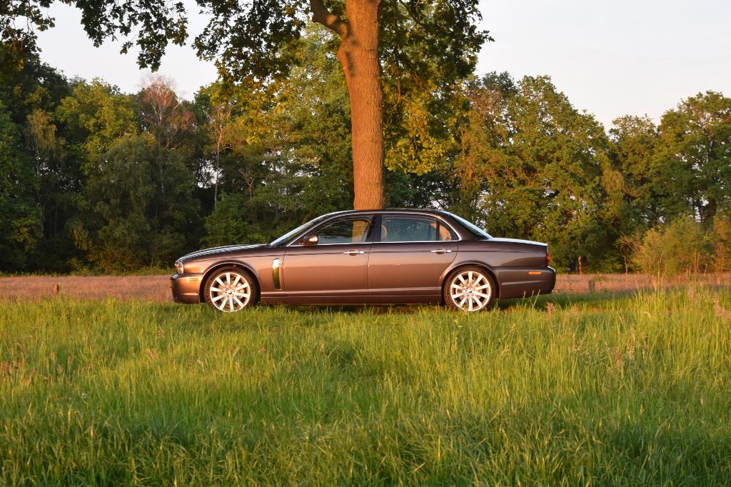 Jaguar Sovereign 4.2 V8 LWB – Steel Grey – 227.667km – Y2008, Auto's, Automaat, Achterwielaandrijving, 296 pk, Bedrijf