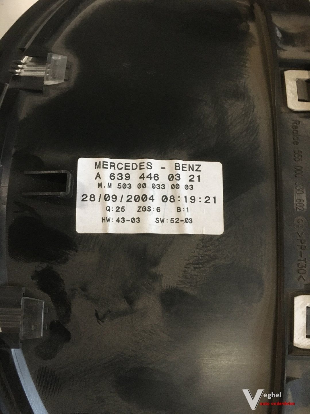 Mercedes Vito 109cdi 2005 Km Tellerklok, Gebruikt, -, -, Ophalen of Verzenden