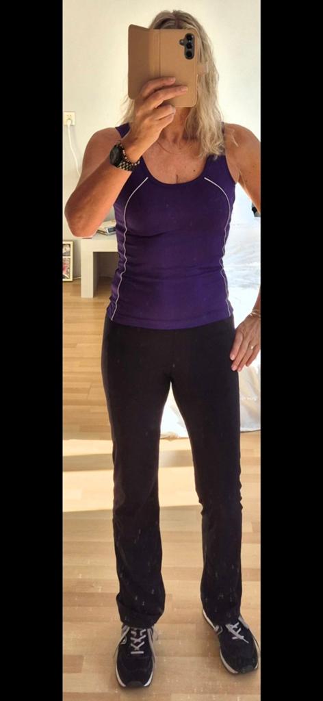 Sporttop van Esprit maat 36, Kleding | Dames, Sportkleding, Paars, Ophalen of Verzenden, Maat 36 (S), Fitness of Aerobics